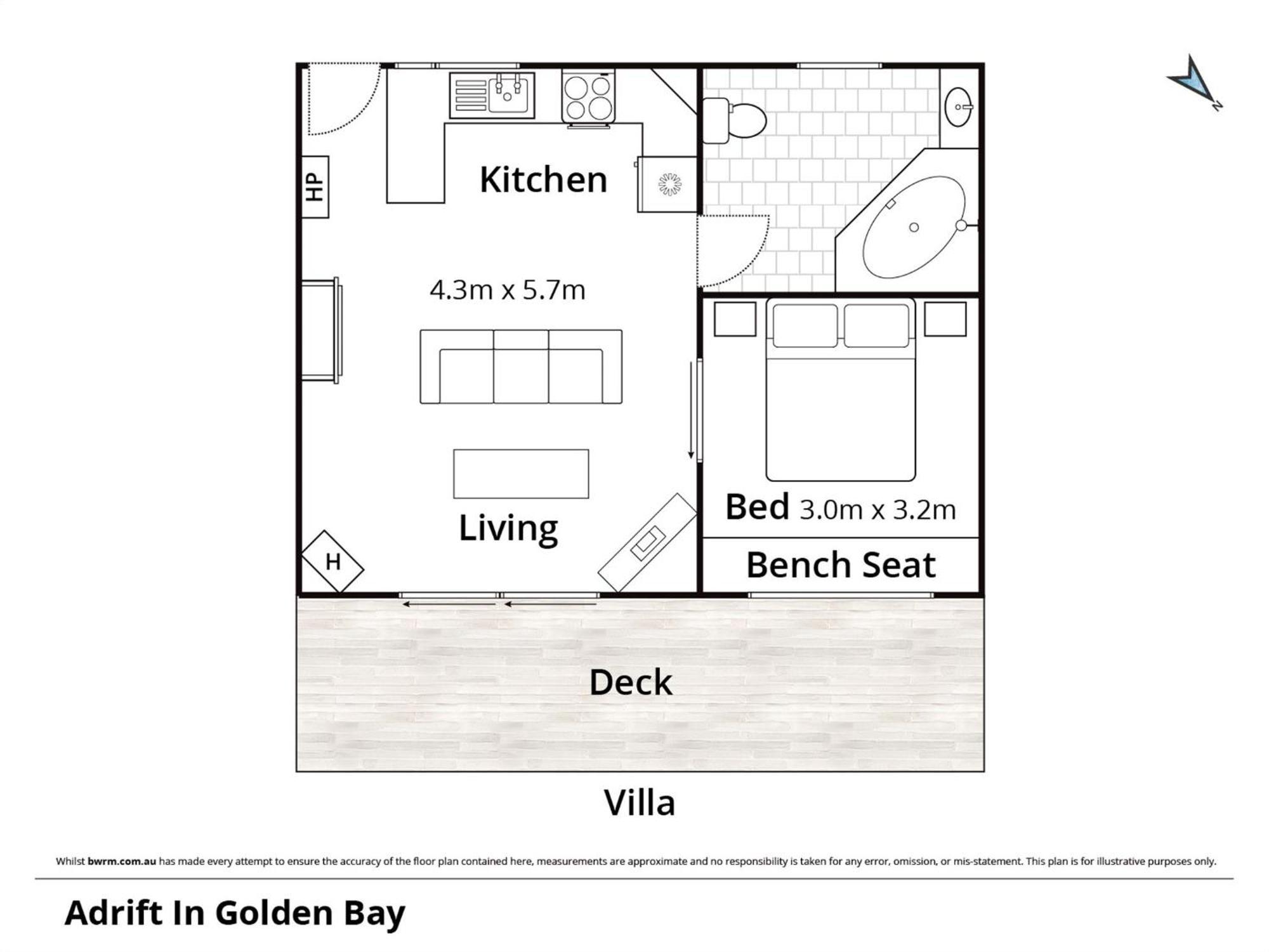 Adrift In Golden Bay- Absolute Beachfront Villas (Adults Only) Collingwood Esterno foto